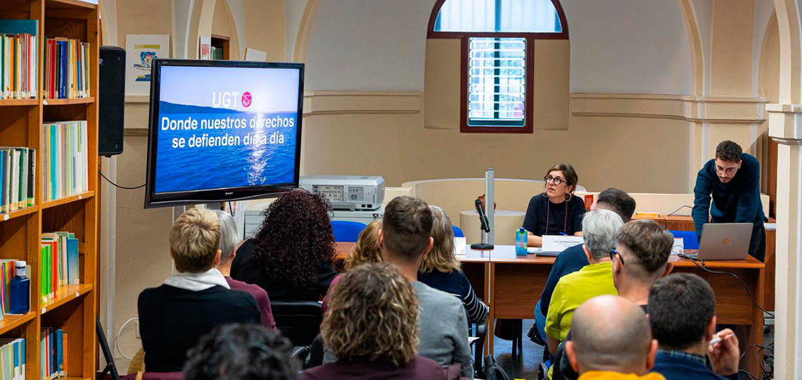 UGT celebra el taller “Donde nuestros derechos empezaron a ser exigidos” para visibilizar la realidad de las personas con VIH